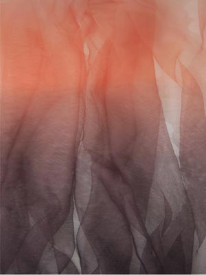 Ombre soft tulle - VIOLET / CORAL